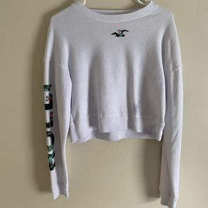 Long sleeve crop